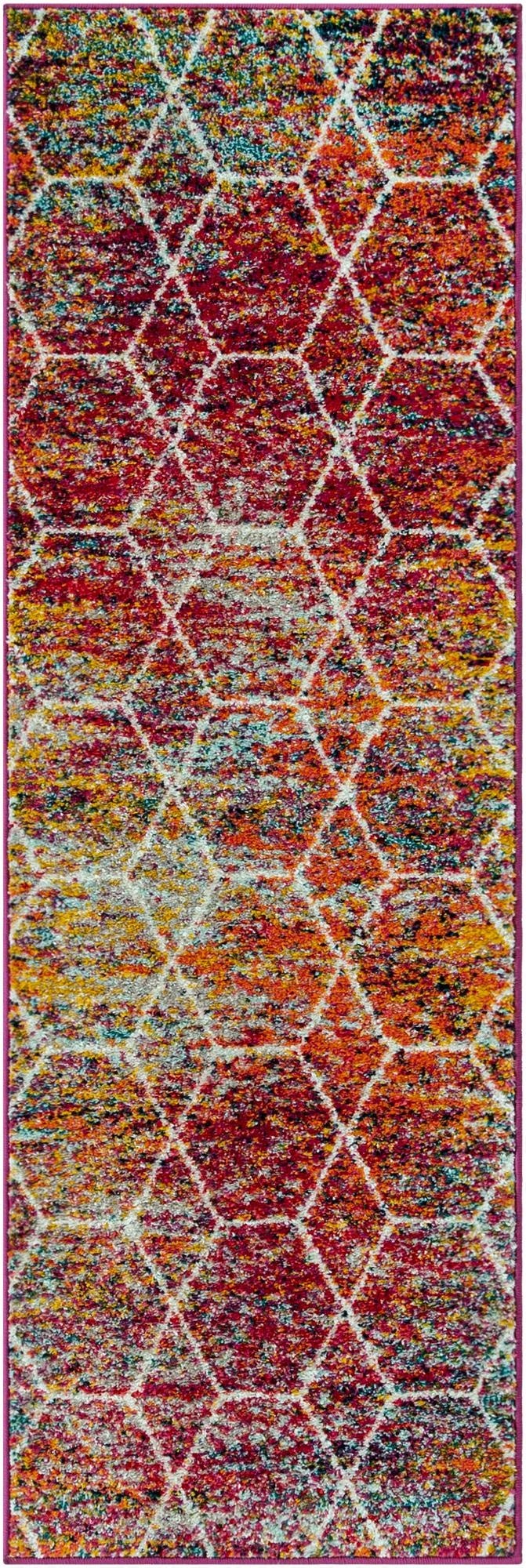 2' x 6' Trellis Frieze Runner Rug