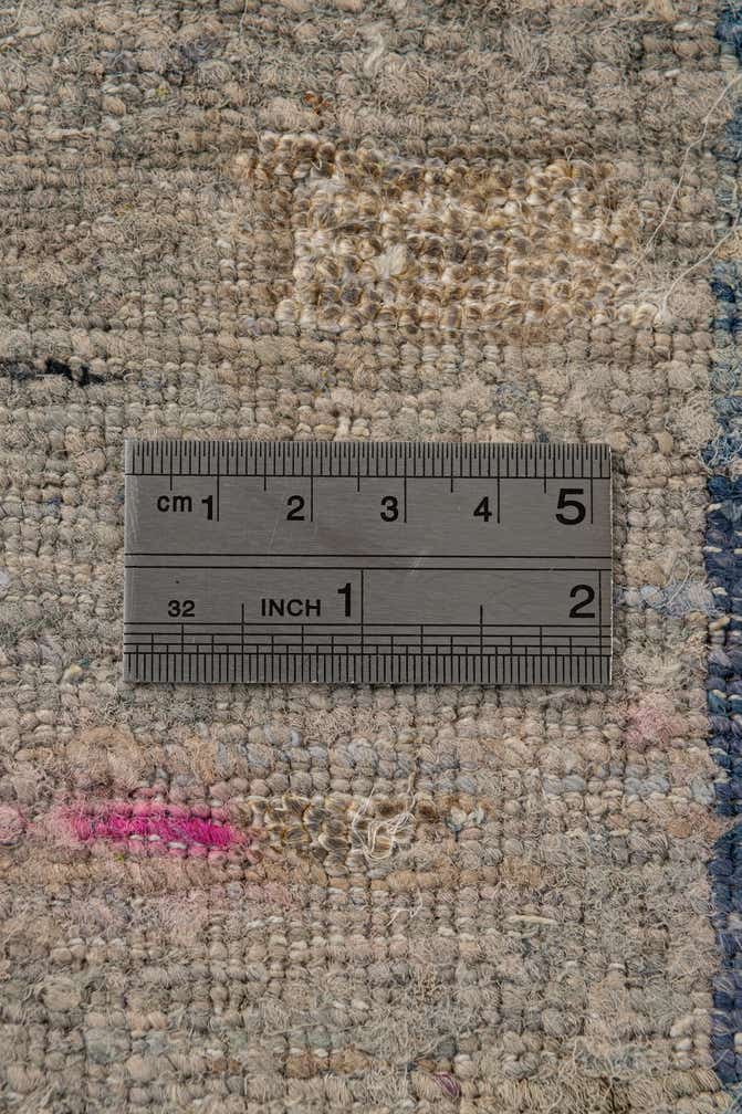 3' 10 x 11' 10 Hand Knotted Ultra Vintage Persian Runner Rug