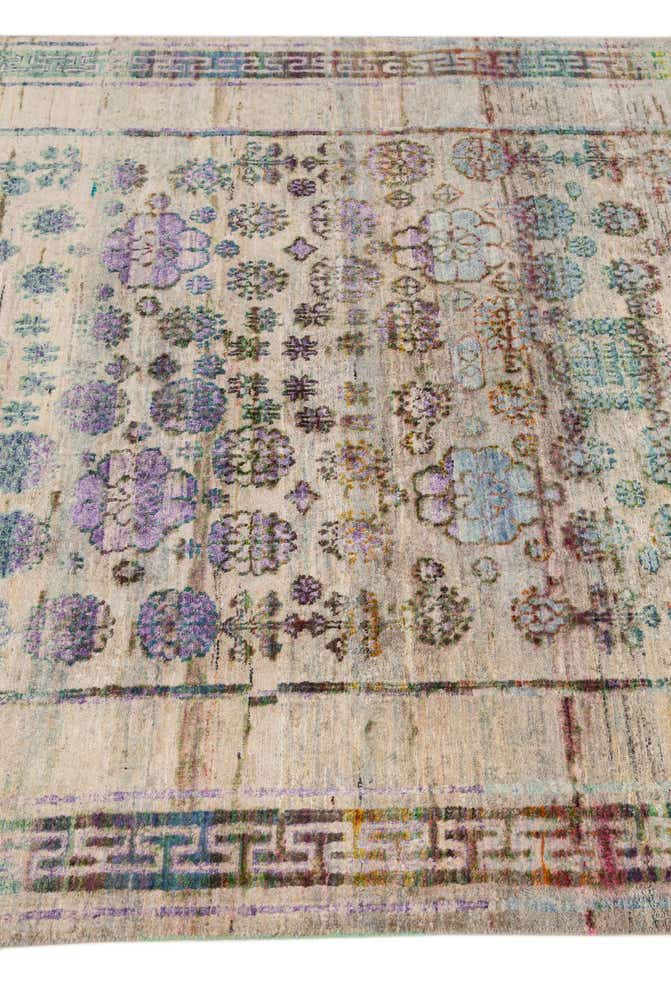 4' x 11' 10 Hand Knotted Ultra Vintage Persian Runner Rug
