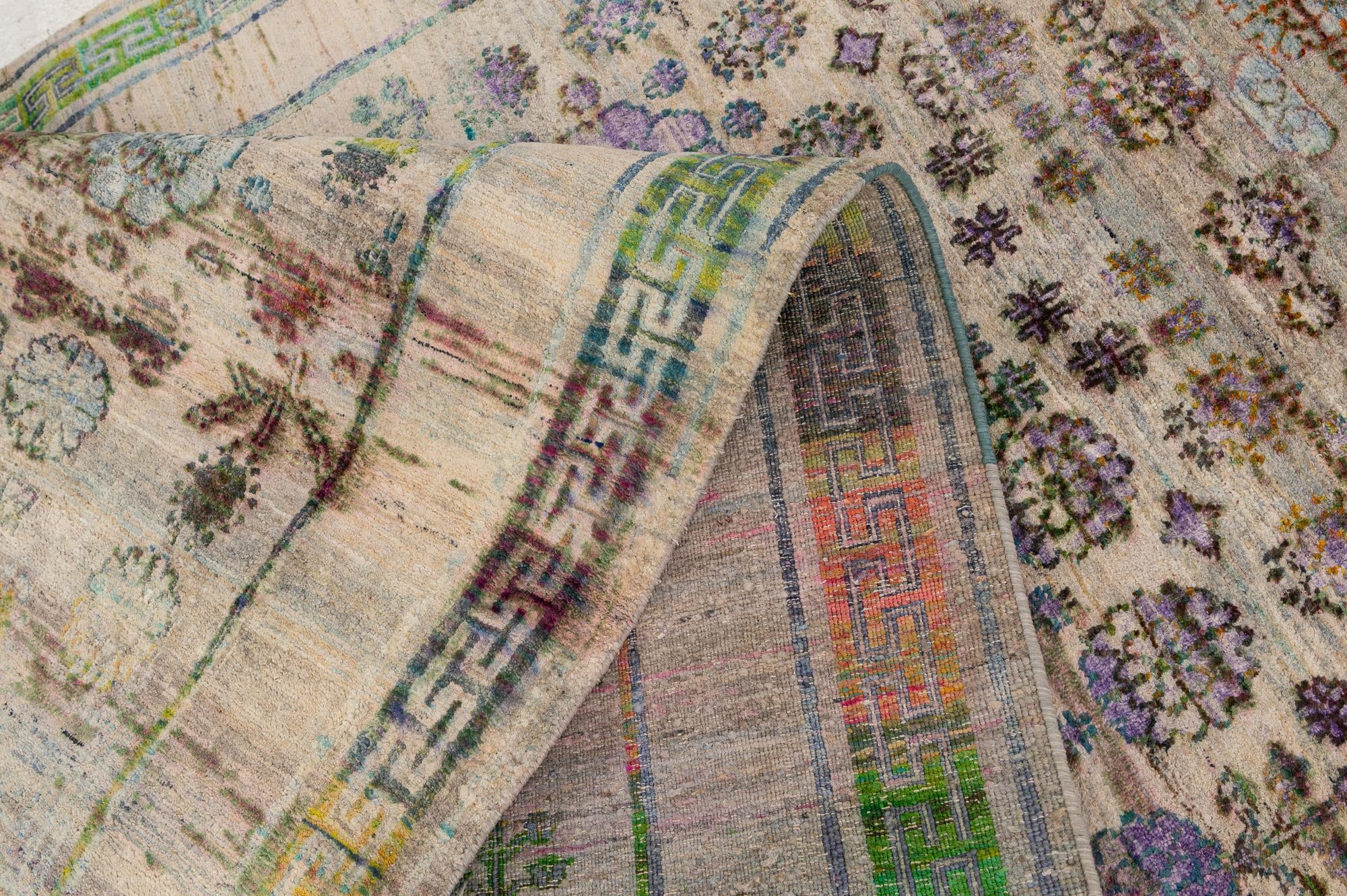 4' x 11' 10 Hand Knotted Ultra Vintage Persian Runner Rug