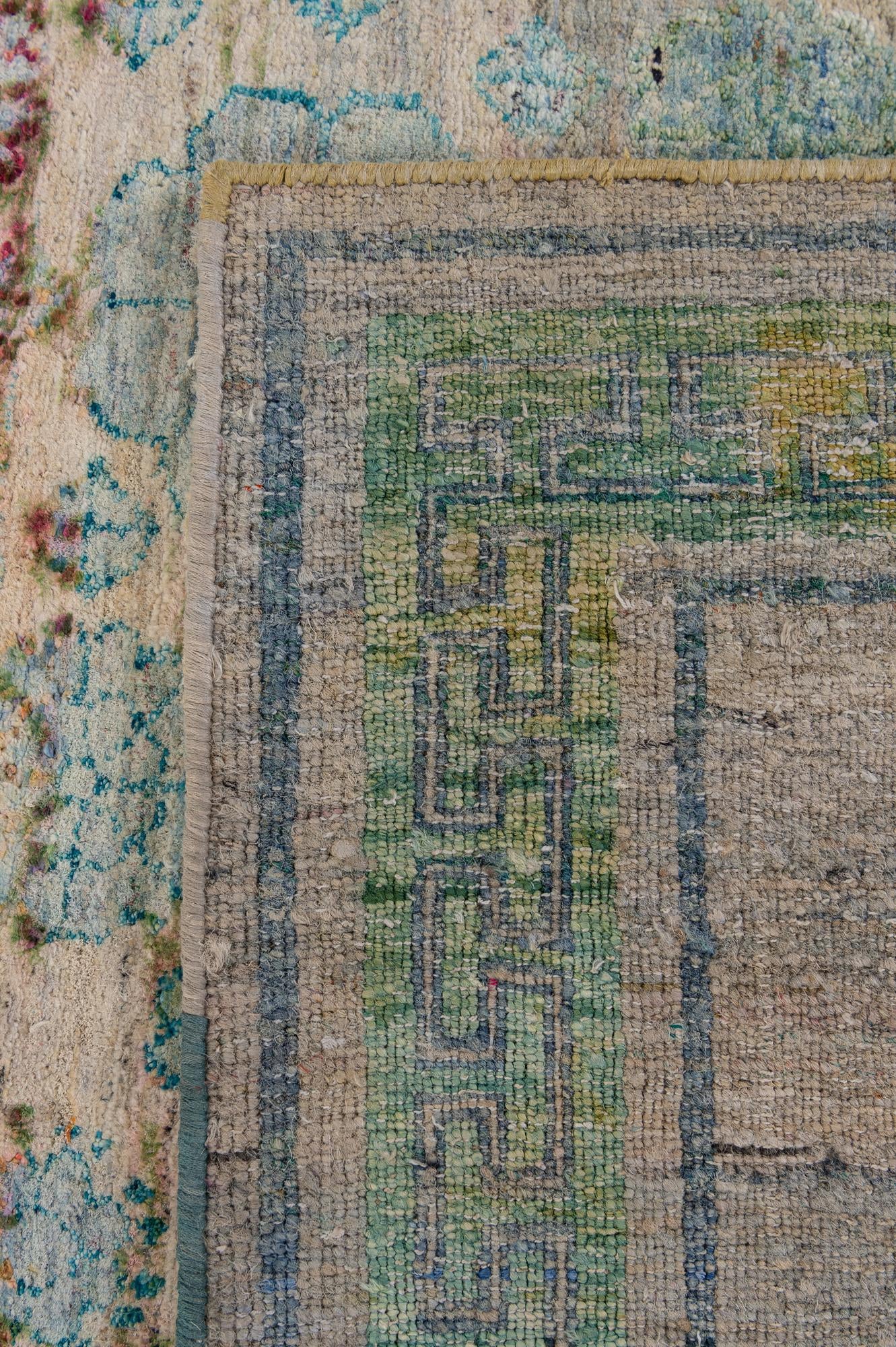 4' x 11' 10 Hand Knotted Ultra Vintage Persian Runner Rug