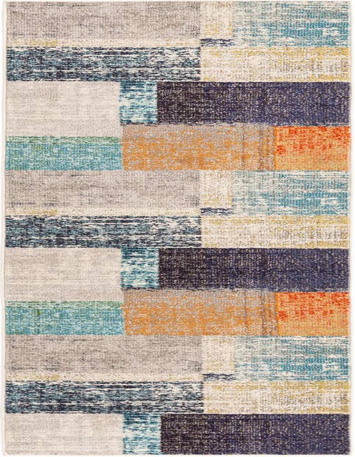 Detail image of 2' x 8' Washable Vivid Runner Rug