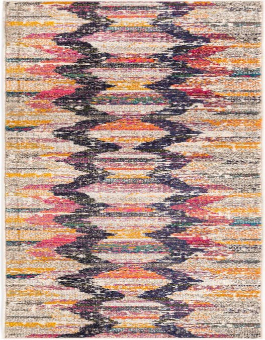 Detail image of 2' x 8' Washable Vivid Runner Rug