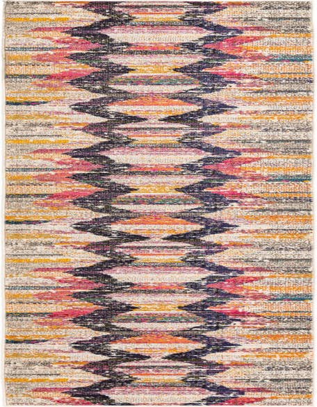 Detail image of 2' 7 x 12' Washable Vivid Runner Rug
