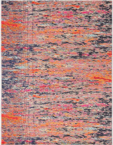 Detail image of 2' 7 x 12' Washable Vivid Runner Rug