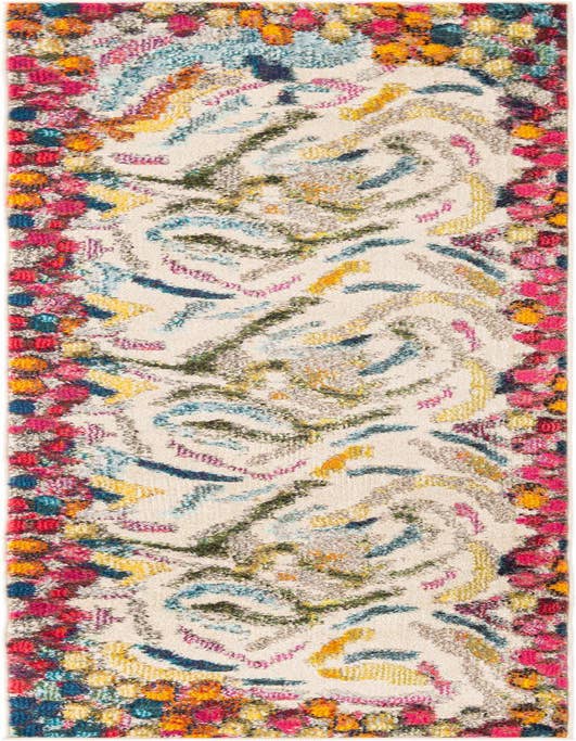 Detail image of 2' x 8' Washable Vivid Runner Rug