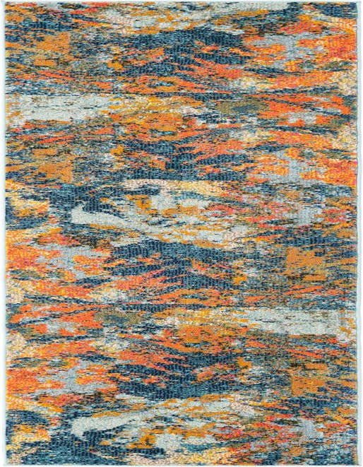 Detail image of 2' x 8' Washable Vivid Runner Rug