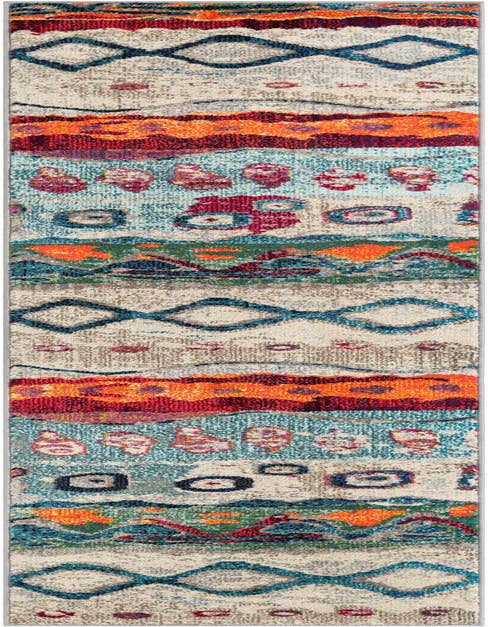 Detail image of 2' x 8' Washable Vivid Runner Rug