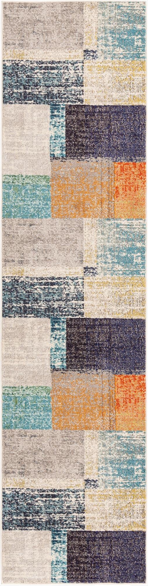 2' x 8'  Washable Vivid Runner Rug