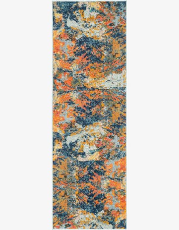 2' x 6' Washable Vivid Runner Rug