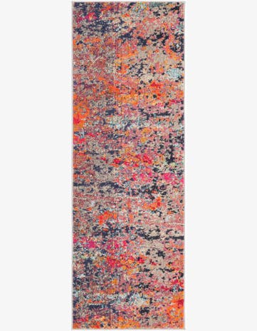 2' x 6' Washable Vivid Runner Rug