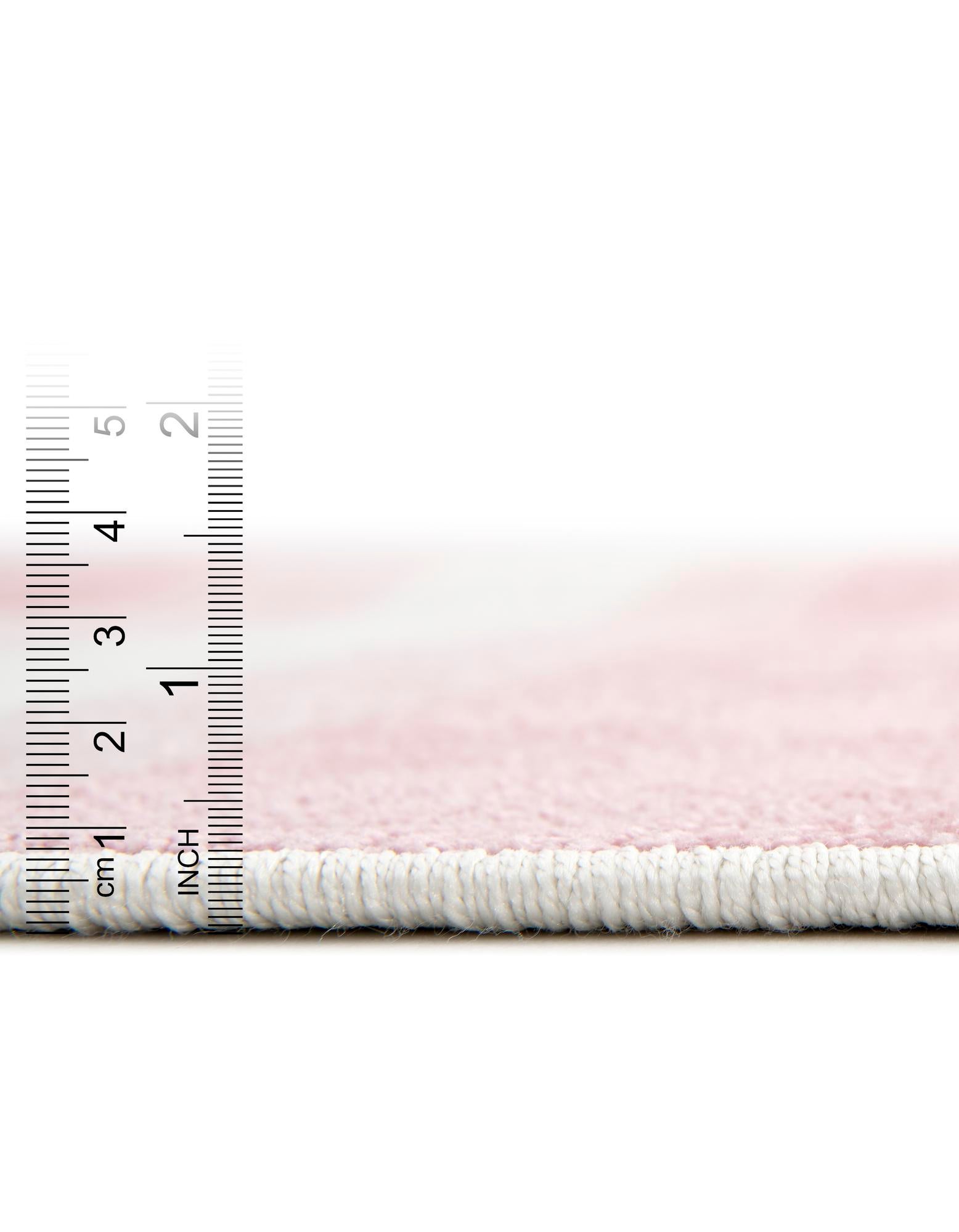 2' 2 x 6' Rainbow Stripes Whimsy Kids Runner Rug