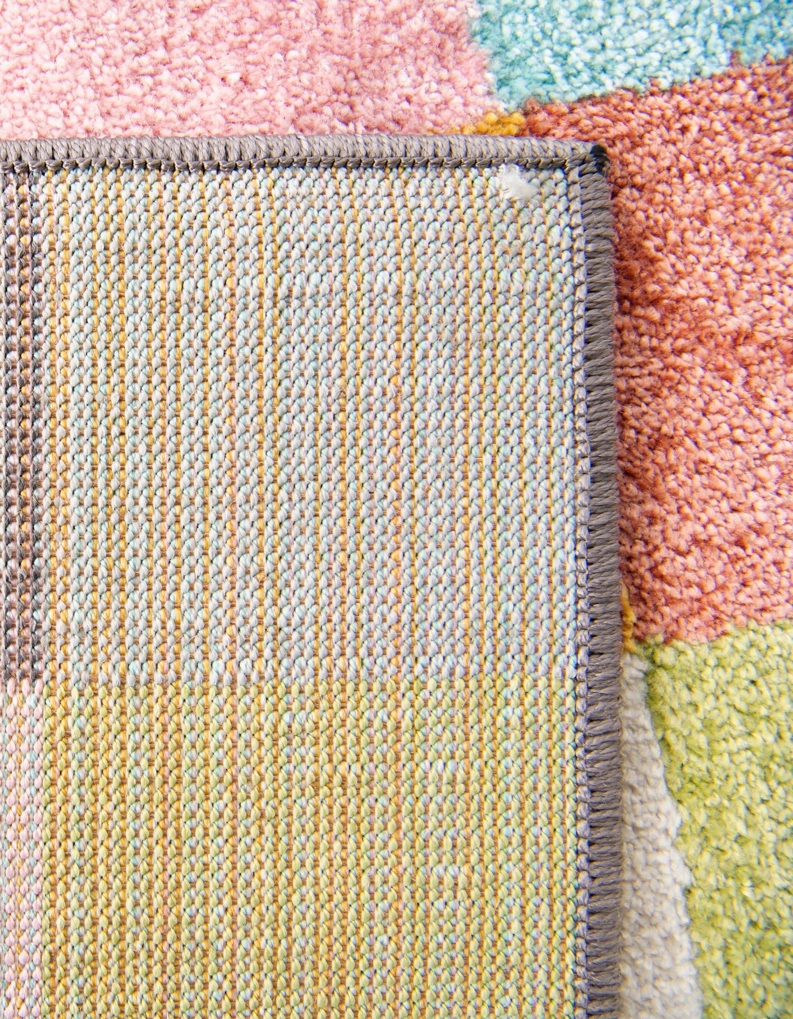 2' 2 x 6' 1 Checkered Whimsy Kids Runner Rug