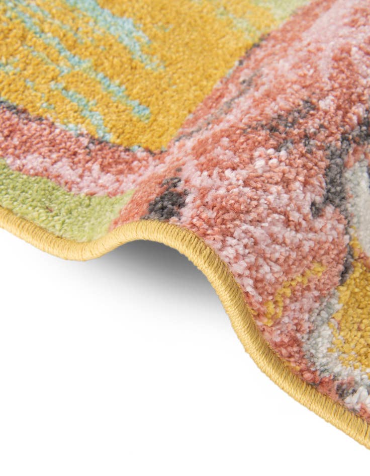 Detail image of 2' 2 x 5' 1 Tiger Whimsy Kids Runner Rug