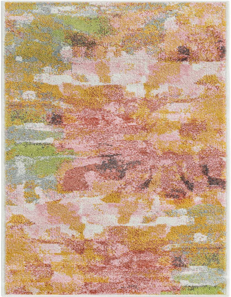 Detail image of 2' 2 x 5' 1 Abstract Whimsy Kids Runner Rug