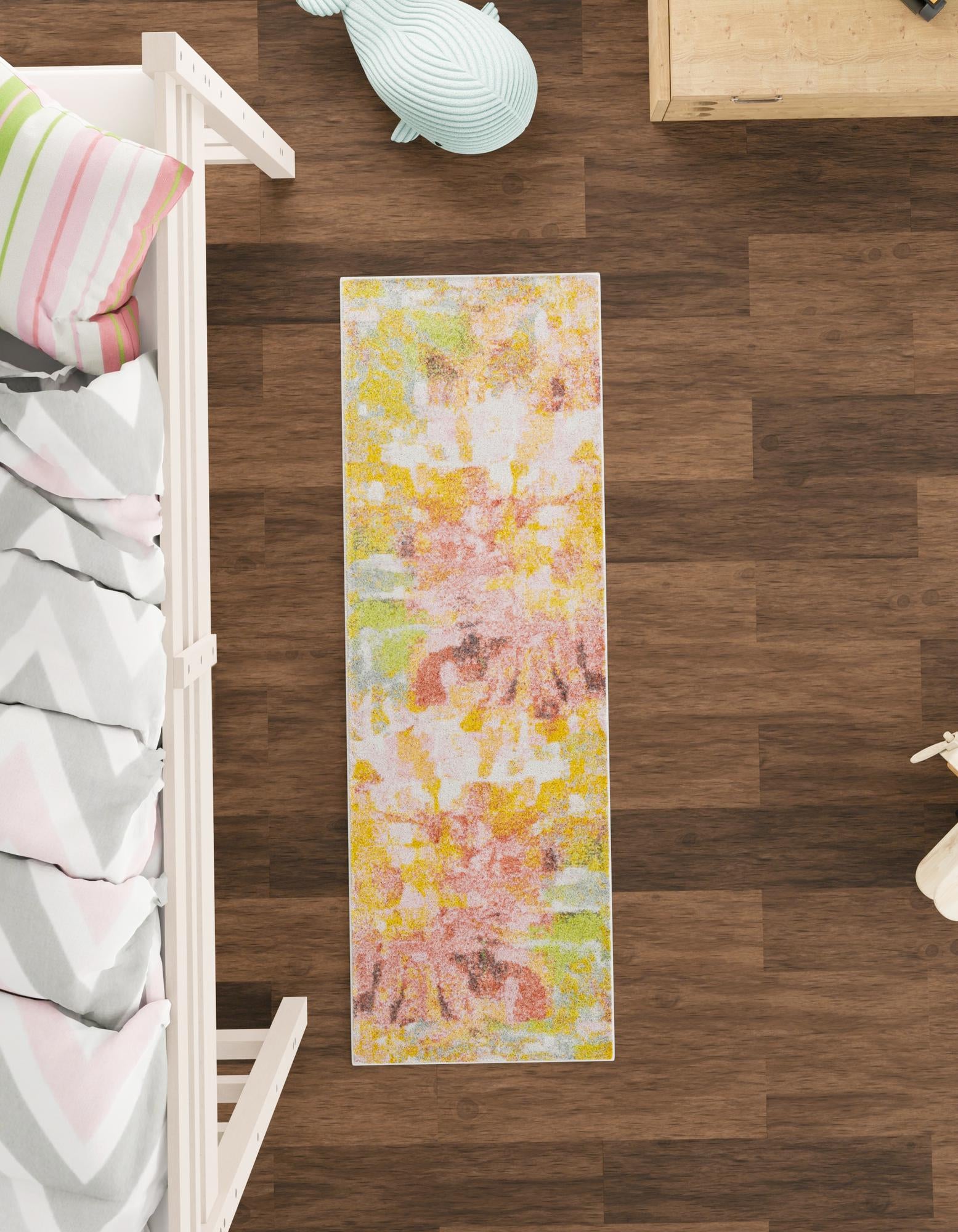 2' 2 x 5' 1 Abstract Whimsy Kids Runner Rug