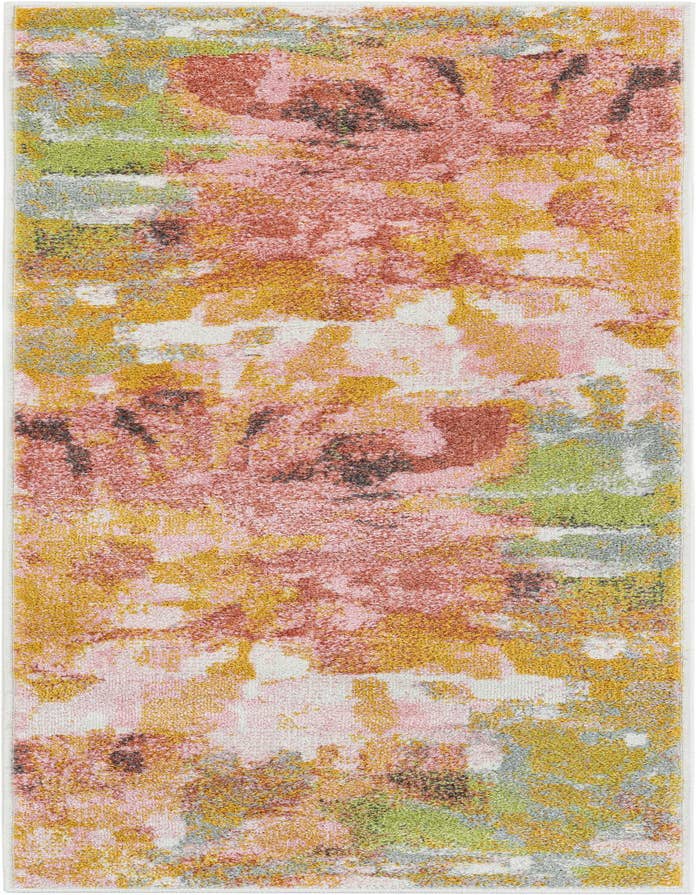 Detail image of 2' 2 x 6' 1 Abstract Whimsy Kids Runner Rug