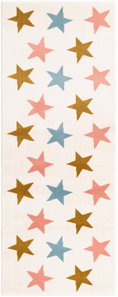 Detail image of 2' x 5' Whimsy Kids Runner Rug