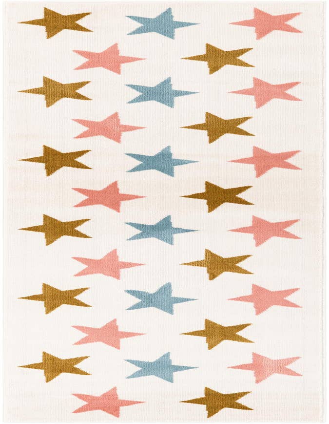 Detail image of 2' x 6' Whimsy Kids Runner Rug