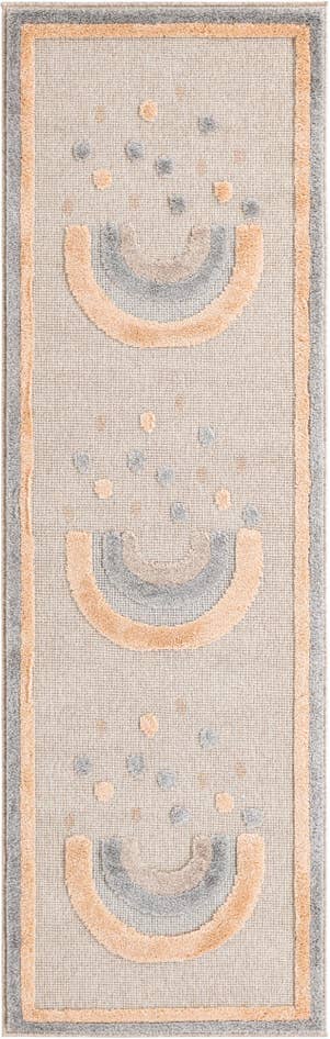 Detail image of 2' 7 x 8' Whimsy Kids Runner Rug
