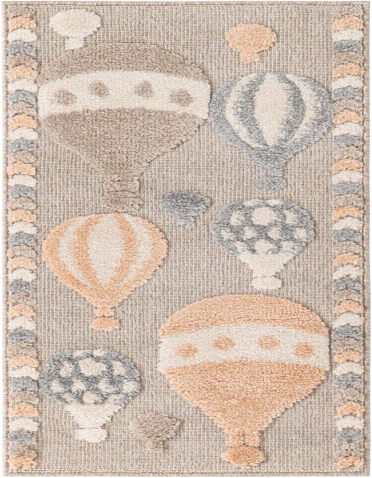 Detail image of 2' x 4' Whimsy Kids Runner Rug