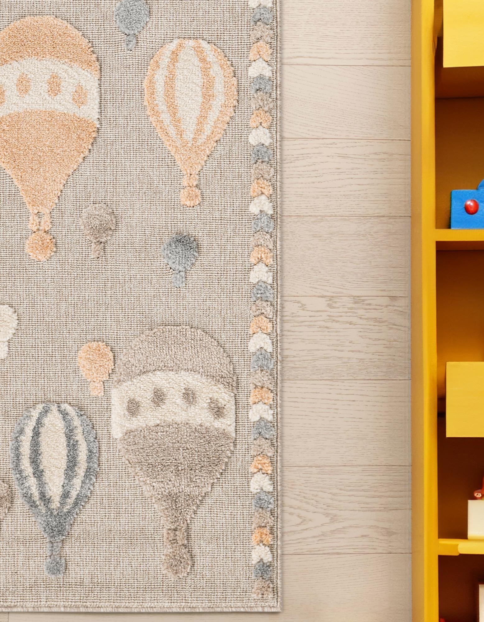 2' x 4' Whimsy Kids Runner Rug