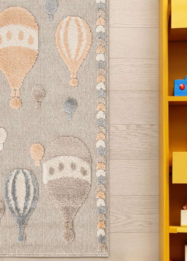 2' x 4' Whimsy Kids Runner Rug