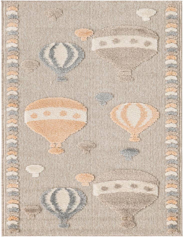 Detail image of 2' 7 x 6' Whimsy Kids Runner Rug
