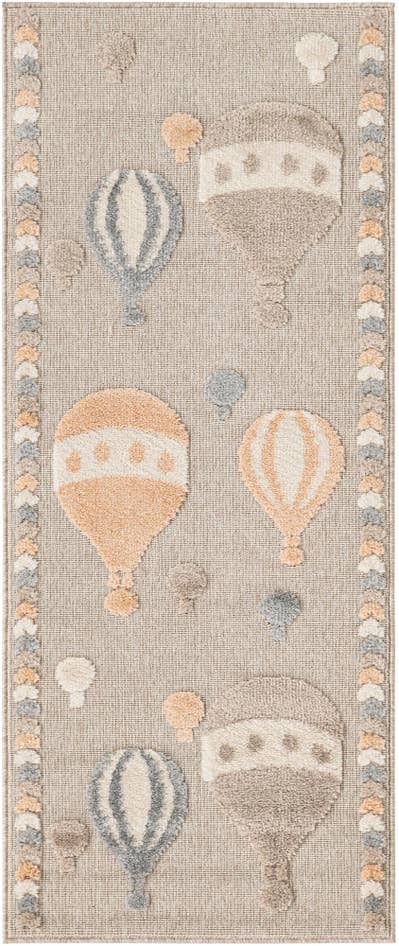 Detail image of 2' 7 x 6' Whimsy Kids Runner Rug