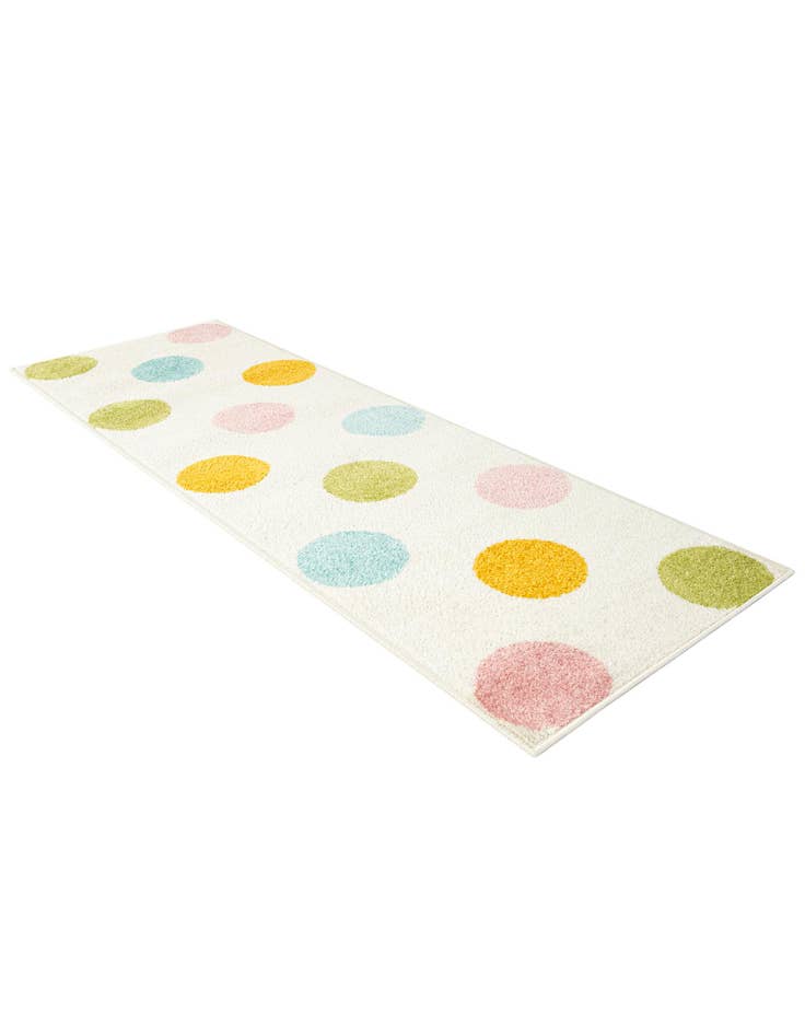 Detail image of 2' x 6' Whimsy Kids Runner Rug