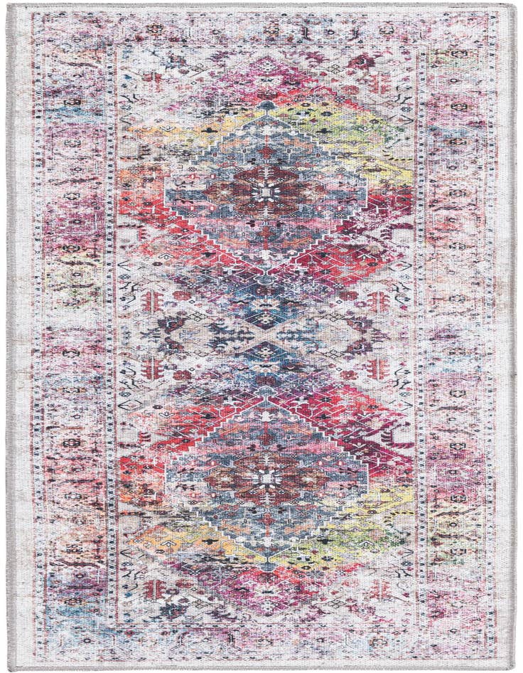 Detail image of 2' x 5' Washable Yara Runner Rug