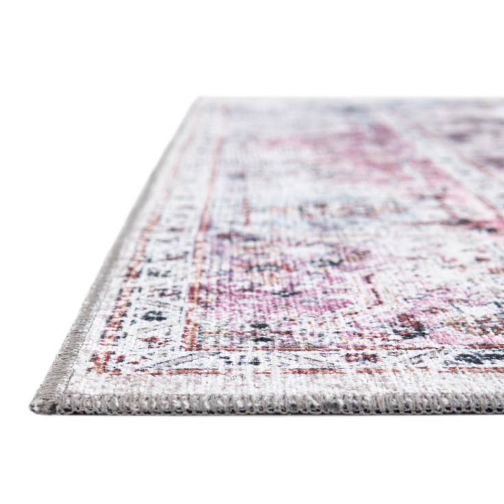 Detail image of 2' 7 x 10' Washable Yara Runner Rug