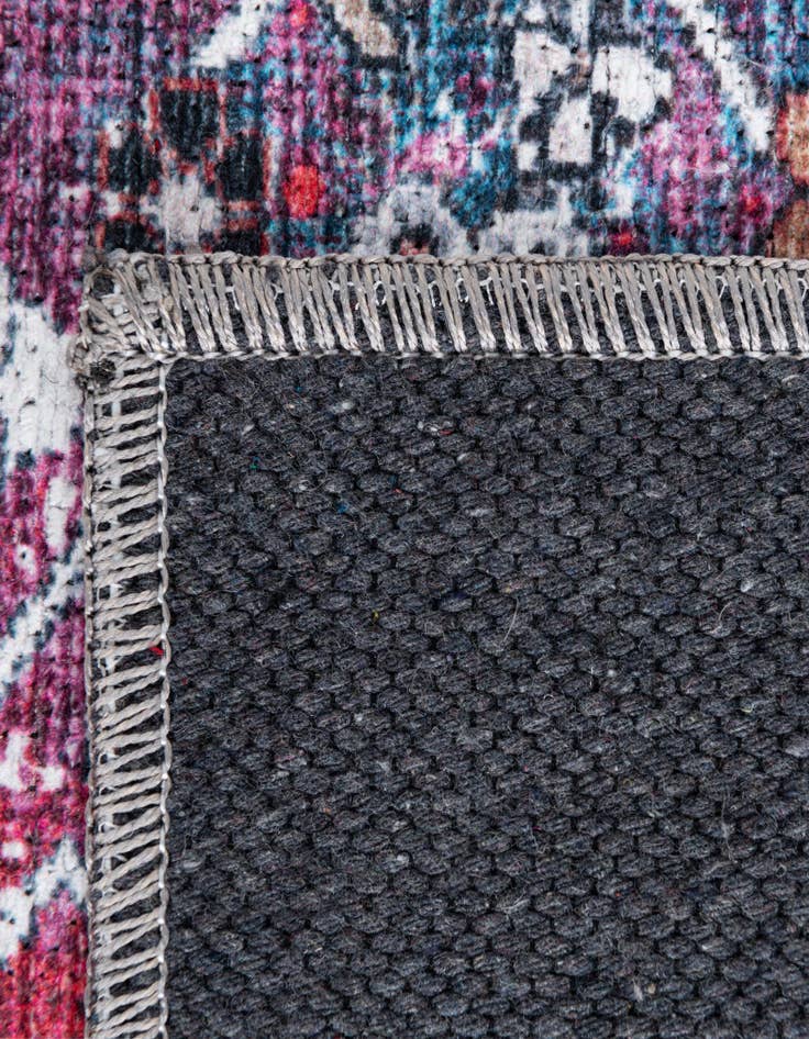Detail image of 2' 7 x 10' Washable Yara Runner Rug