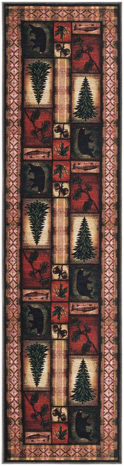 Detail image of 2' 7 x 10' Yara Runner Rug