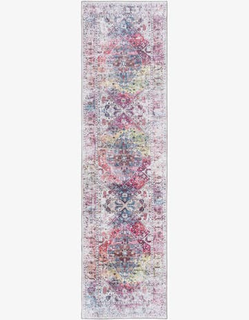 2' 7 x 10' Washable Yara Runner Rug