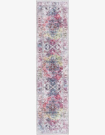 2' x 8' Washable Yara Runner Rug