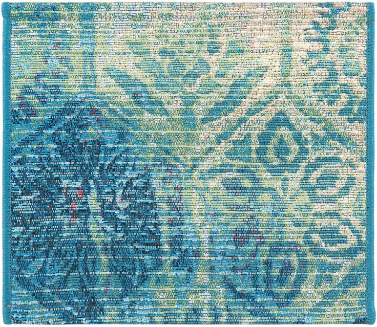 Detail image of 1' 4 x 1' 4 Easy-Clean Coastal Indoor / Outdoor Sample Rug