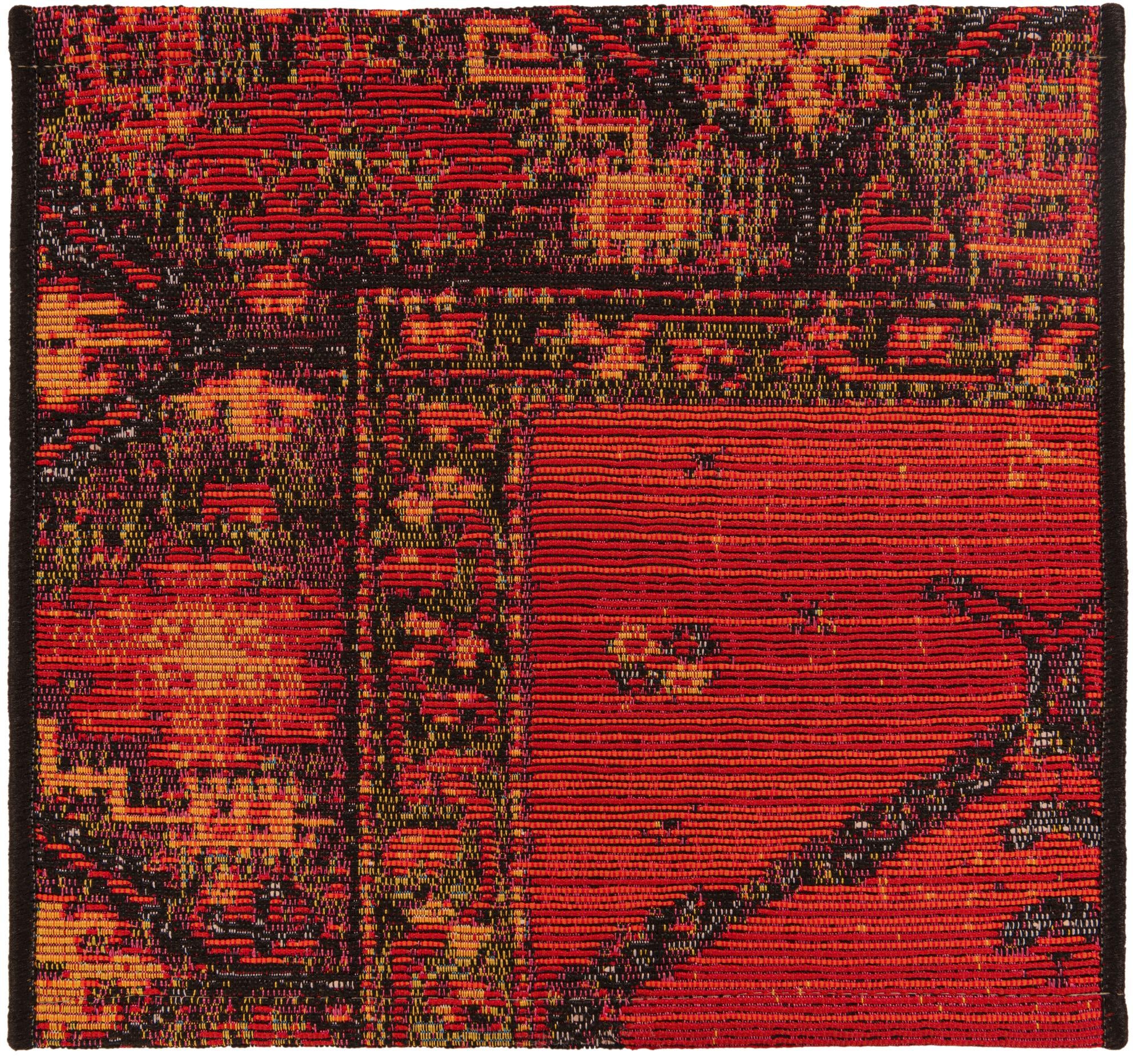 1' 4 x 1' 4 Easy-Clean Tribal Indoor / Outdoor Sample Rug