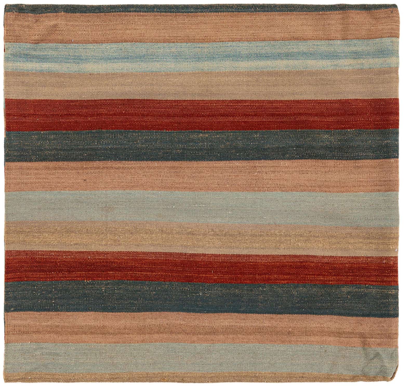 3' 2 x 3' 3 Hand Knotted Persian Wool Square Rug