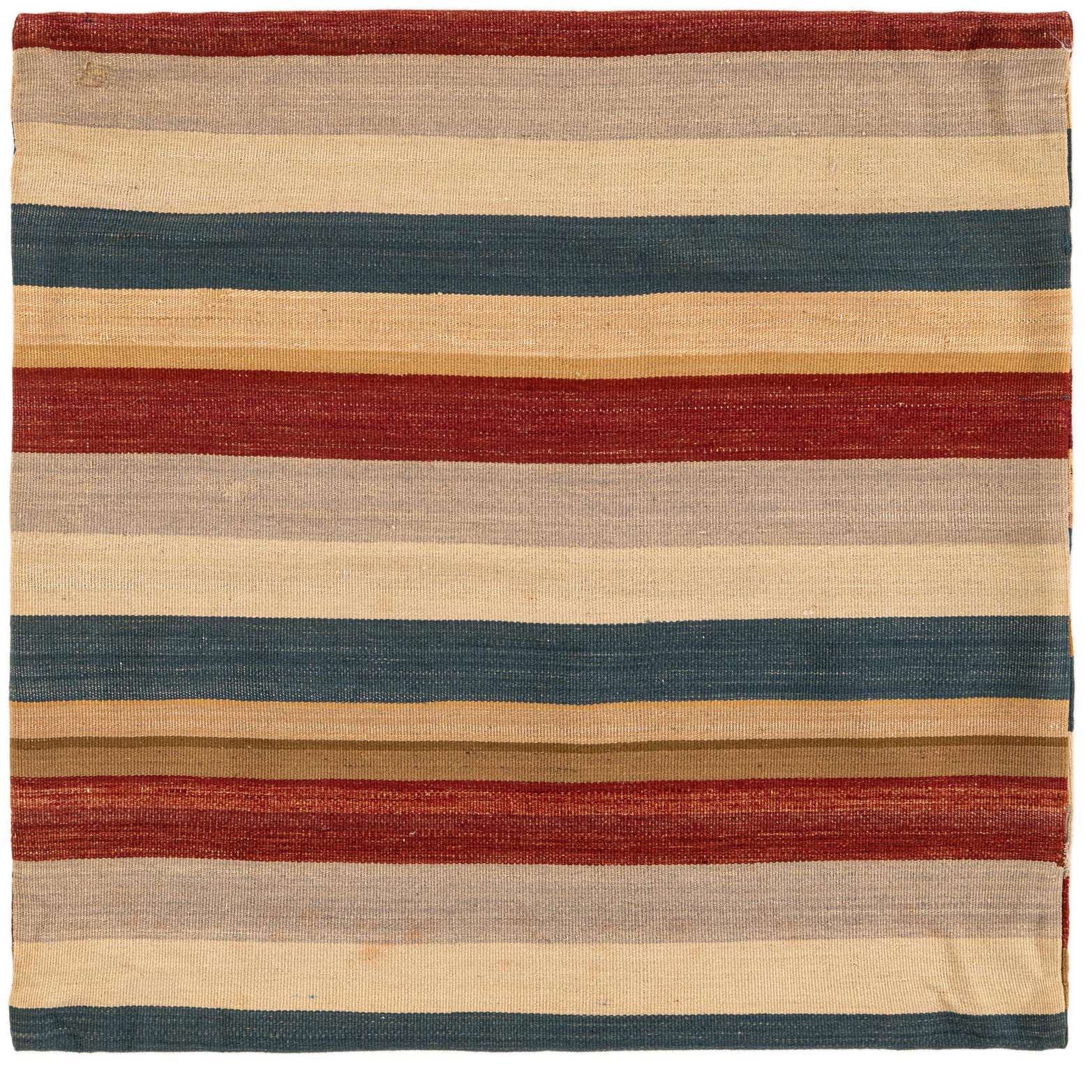 3' 3 x 3' 3 Hand Knotted Persian Wool Square Rug