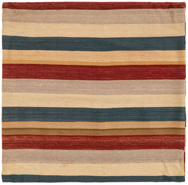 3' 3 x 3' 3 Hand Knotted Persian Wool Square Rug