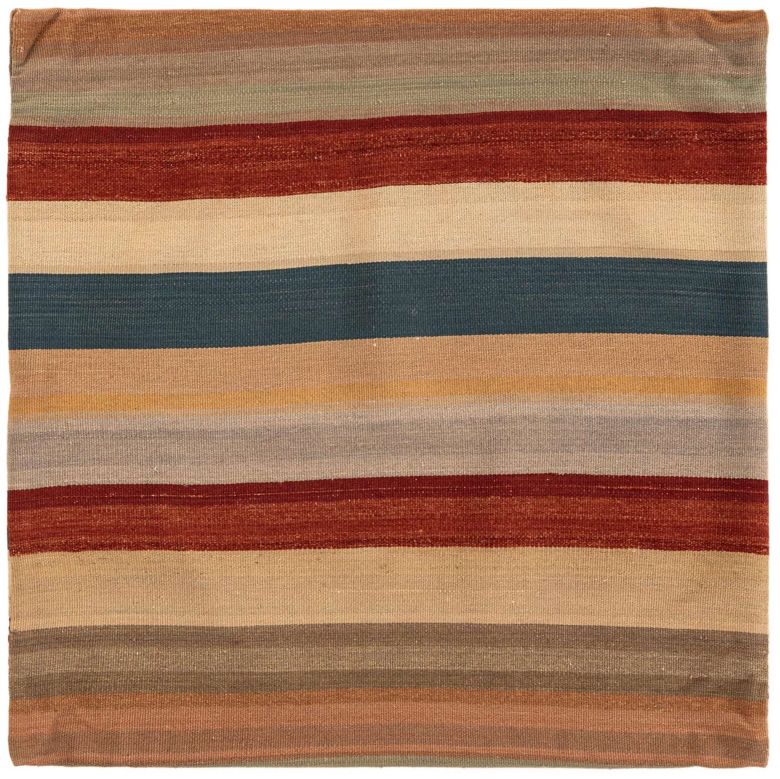 3' 3 x 3' 3 Hand Knotted Persian Wool Square Rug