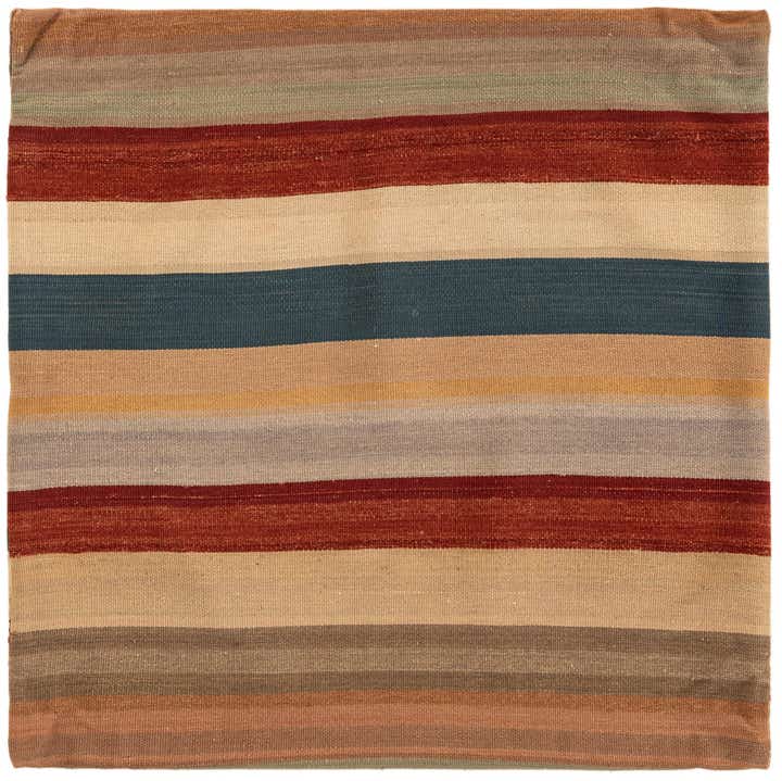 3' 3 x 3' 3 Hand Knotted Persian Wool Square Rug