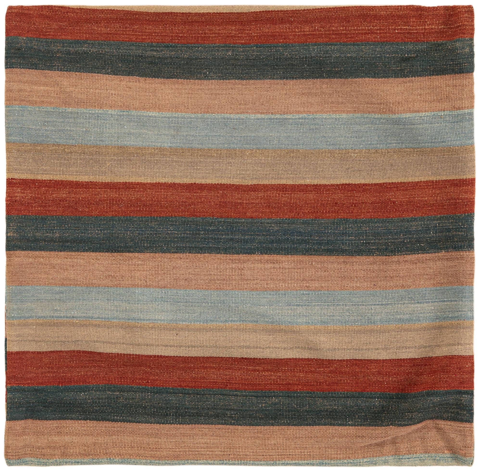 3' 3 x 3' 3 Hand Knotted Persian Wool Square Rug