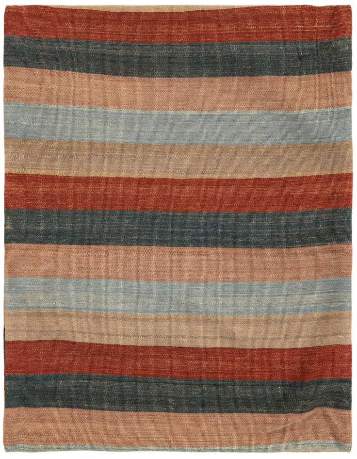 Detail image of 3' 3 x 3' 3 Hand Knotted Persian Wool Square Rug
