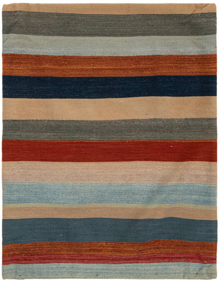 Detail image of 3' 3 x 3' 3 Hand Knotted Persian Wool Square Rug