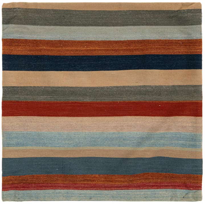 3' 3 x 3' 3 Hand Knotted Persian Wool Square Rug