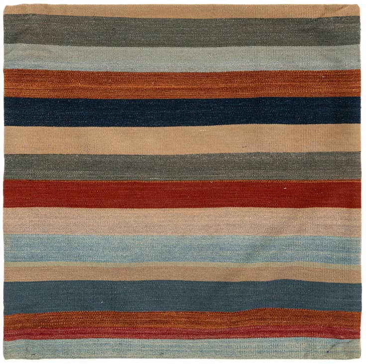 Detail image of 3' 3 x 3' 3 Hand Knotted Persian Wool Square Rug