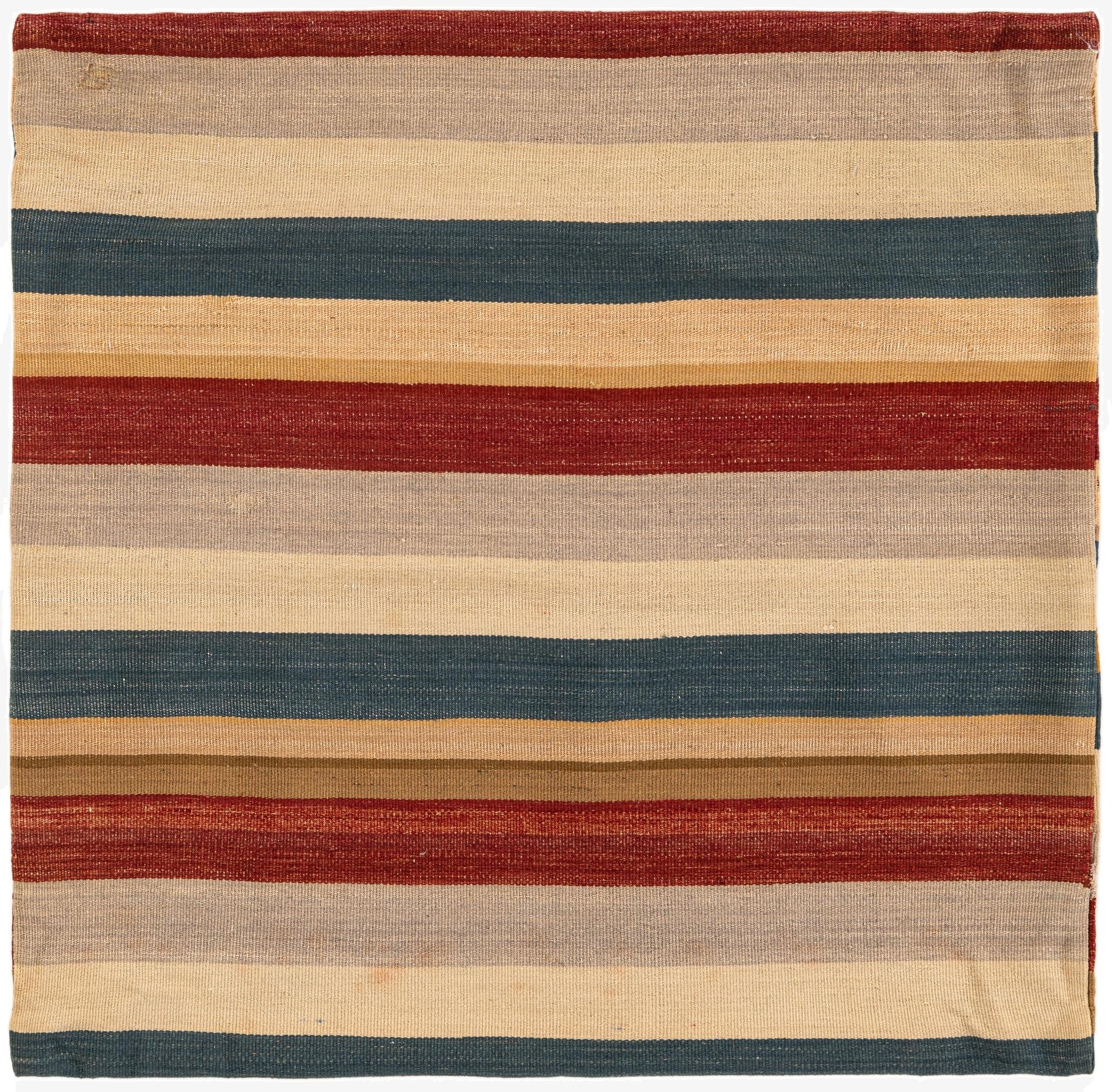 3' 3 x 3' 3  Hand Knotted  Persian Wool Square Rug