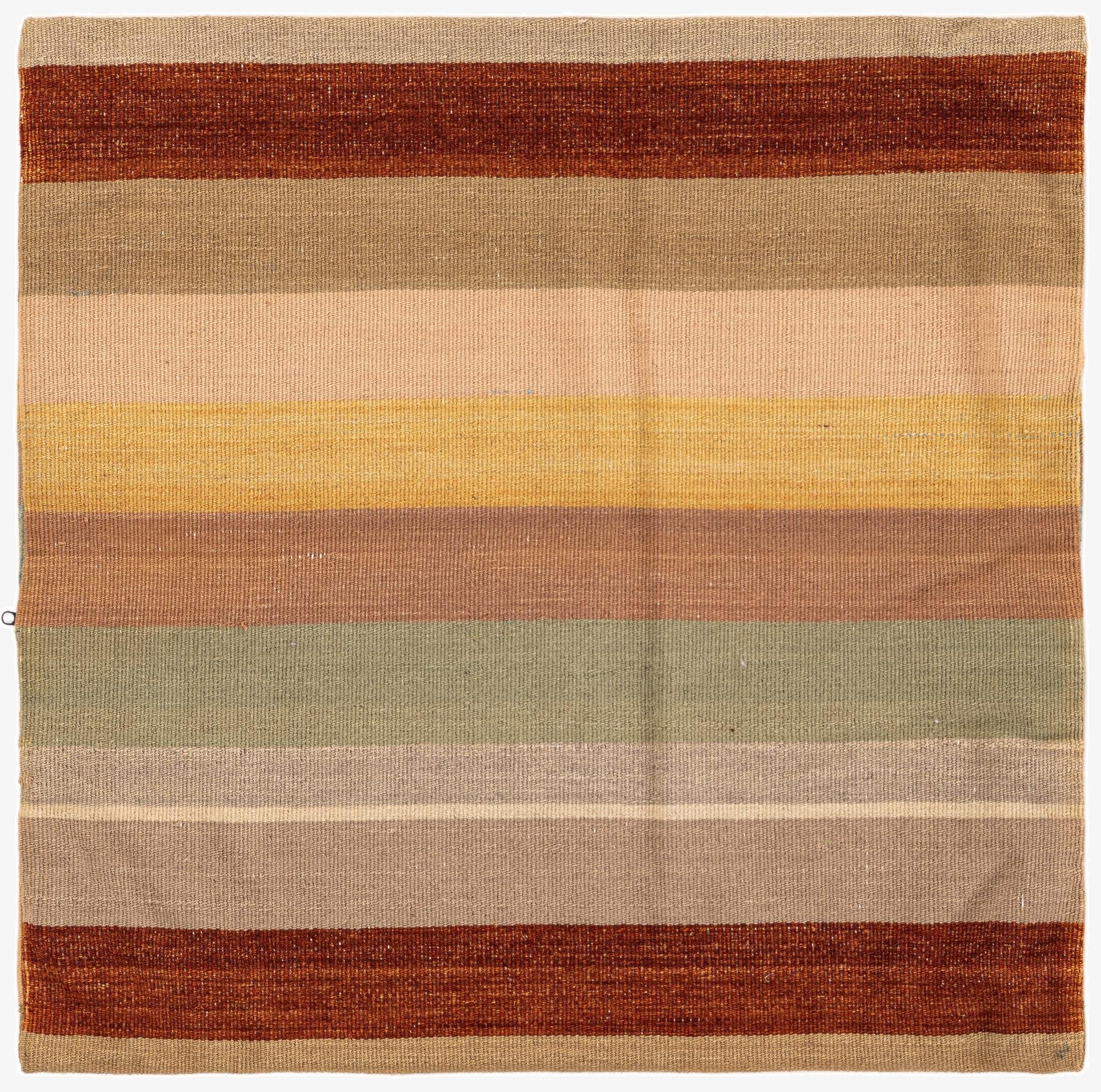 2' 5 x 2' 5  Hand Knotted  Persian Wool Square Rug